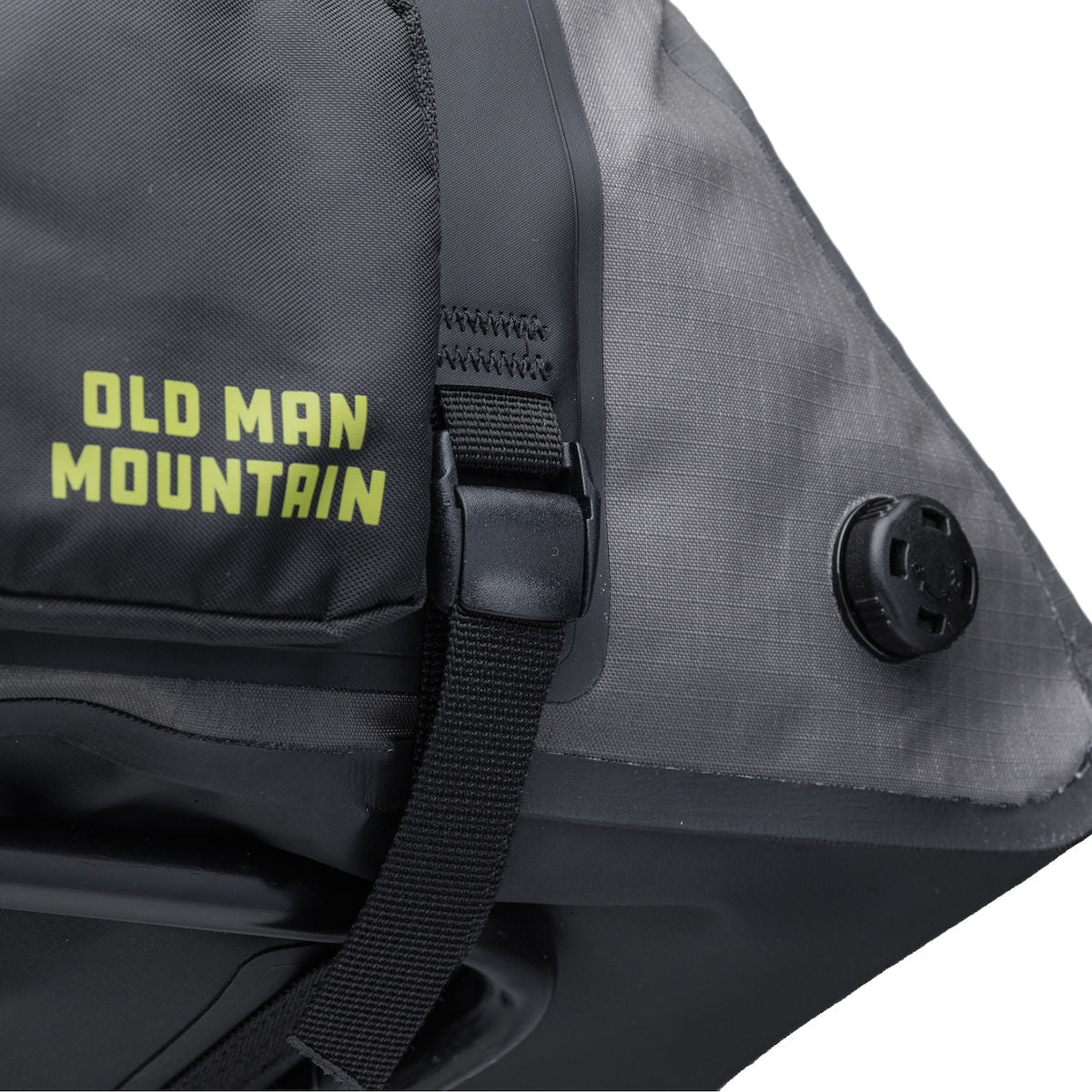 Packtasche Atlas Rack Pack 12 L - schwarz/grau/lime