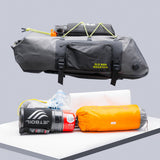 Packtasche Atlas Rack Pack 12 L - schwarz/grau/lime