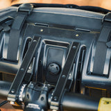 Lenkertasche Side Load 11 L mit Manzanita Cradle Mount - schwarz/grau
