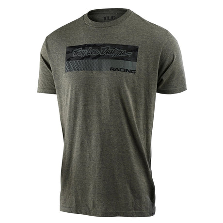 Racing Block Fade T-Shirt - Sage Black Heather - Grau/Schwarz
