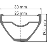 M 462 Felge 28" - schwarz
