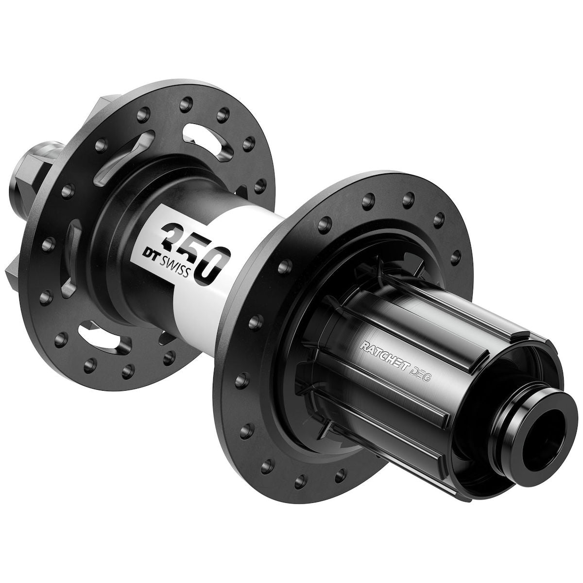 350 DEG Classic 6-hole MTB hub, RR 12/148 mm Boost, 32 holes - Shimano 11SP 