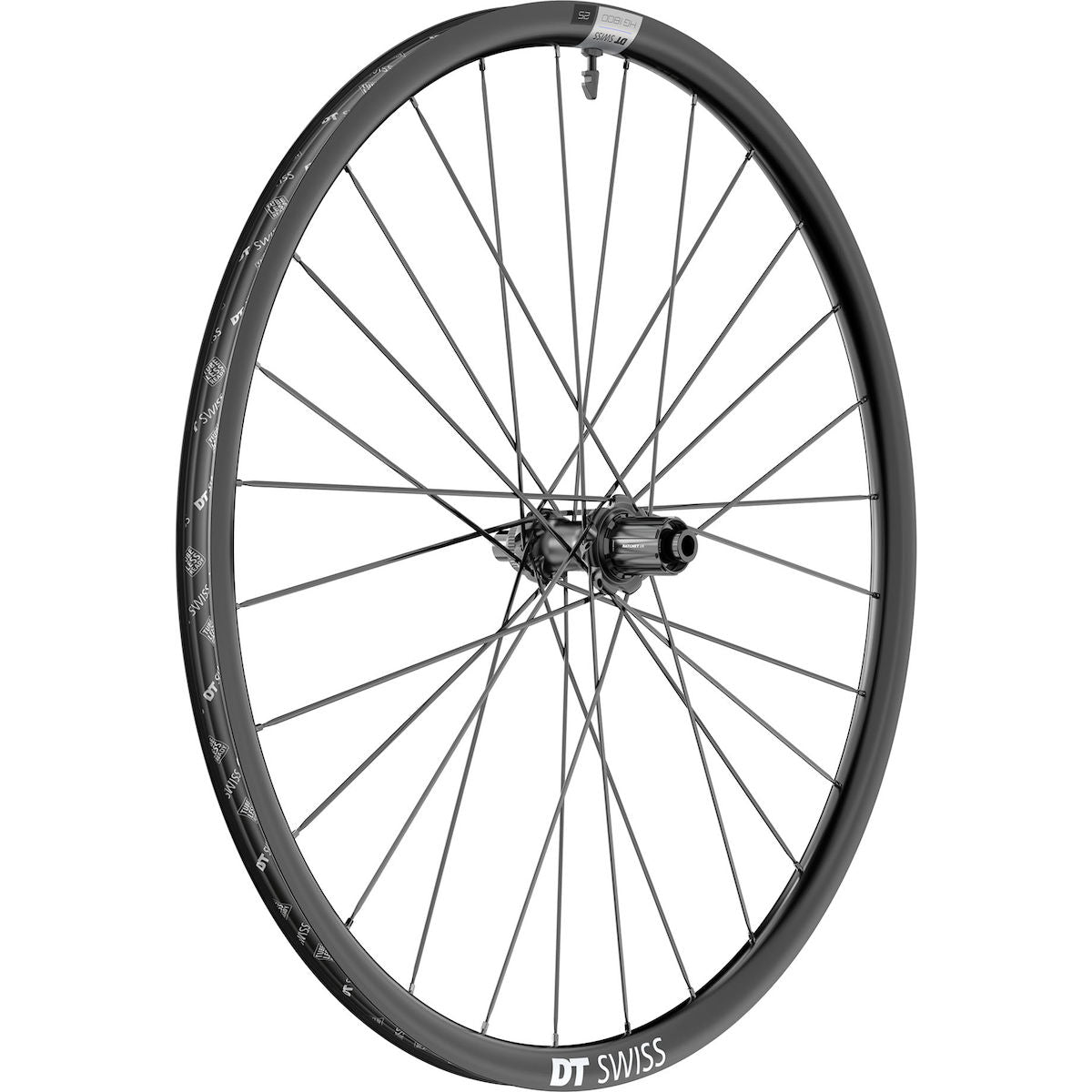 HG 1800 SPLINE 27.5", 25 mm aluminum, Center Lock, RR 12/142 mm, Shim. Road 11SP 
