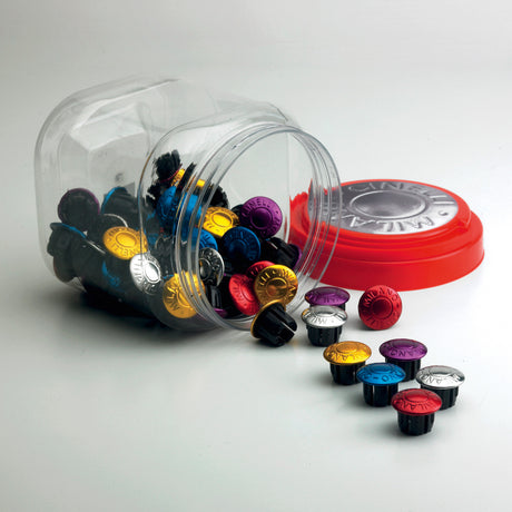 Anodized Plugs - Box (40 Paar)