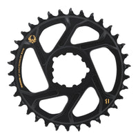 X-Sync 2 Eagle Chainring - Direct Mount - 3 mm Offset - black/gold 