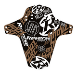 Nico Vink Stickerbomb Mudfender - Schwarz/Kupfer