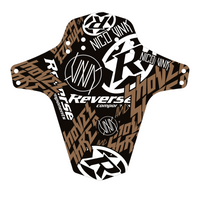 Nico Vink Stickerbomb Mudfender - Black/Copper 