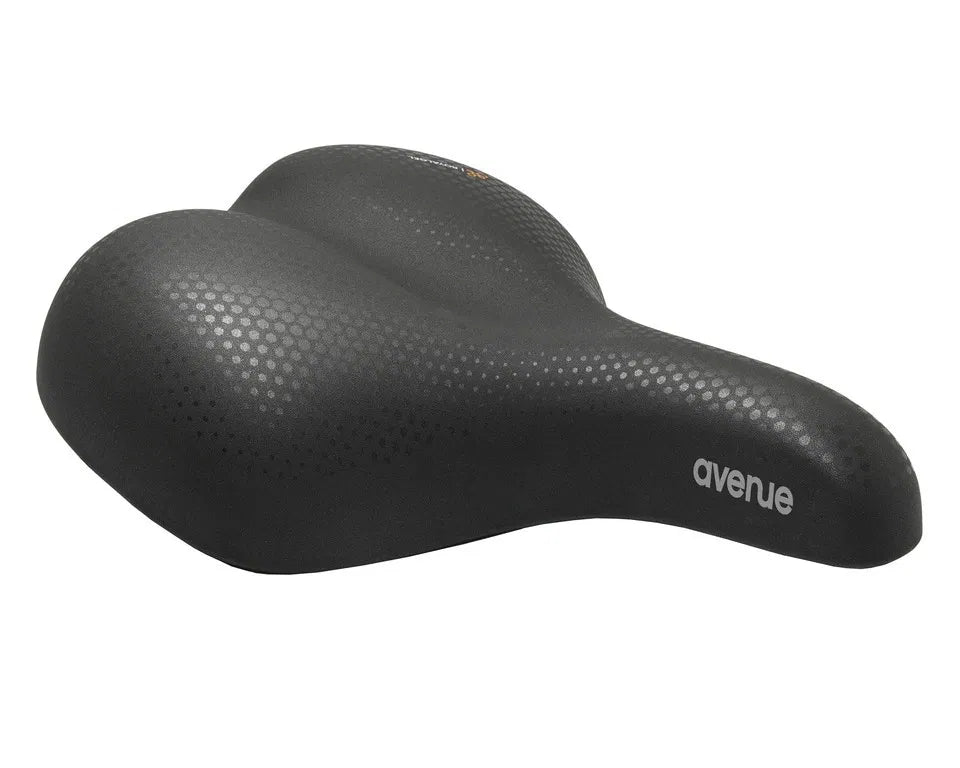 Avenue Urban Relaxed Fahrradsattel - schwarz