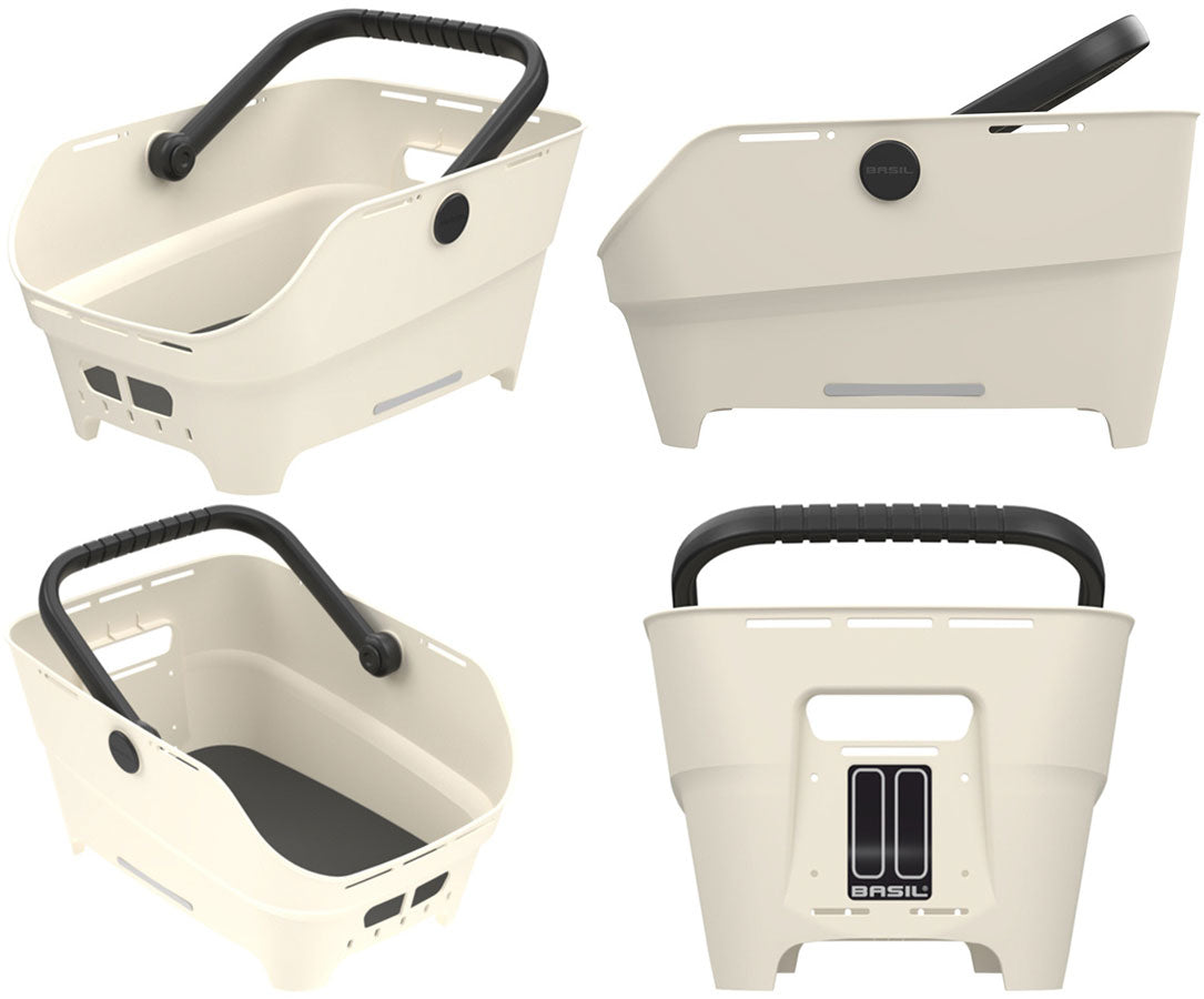 Gepäckträgerkorb CENTO NEO MIK 2.0 - off-weiß