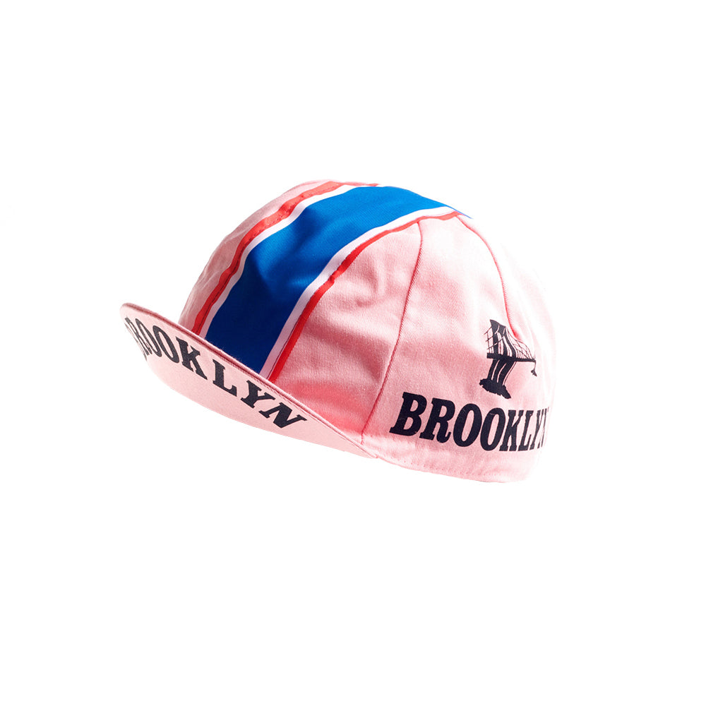 Vintage Cycling Cap - Brooklyn Pink