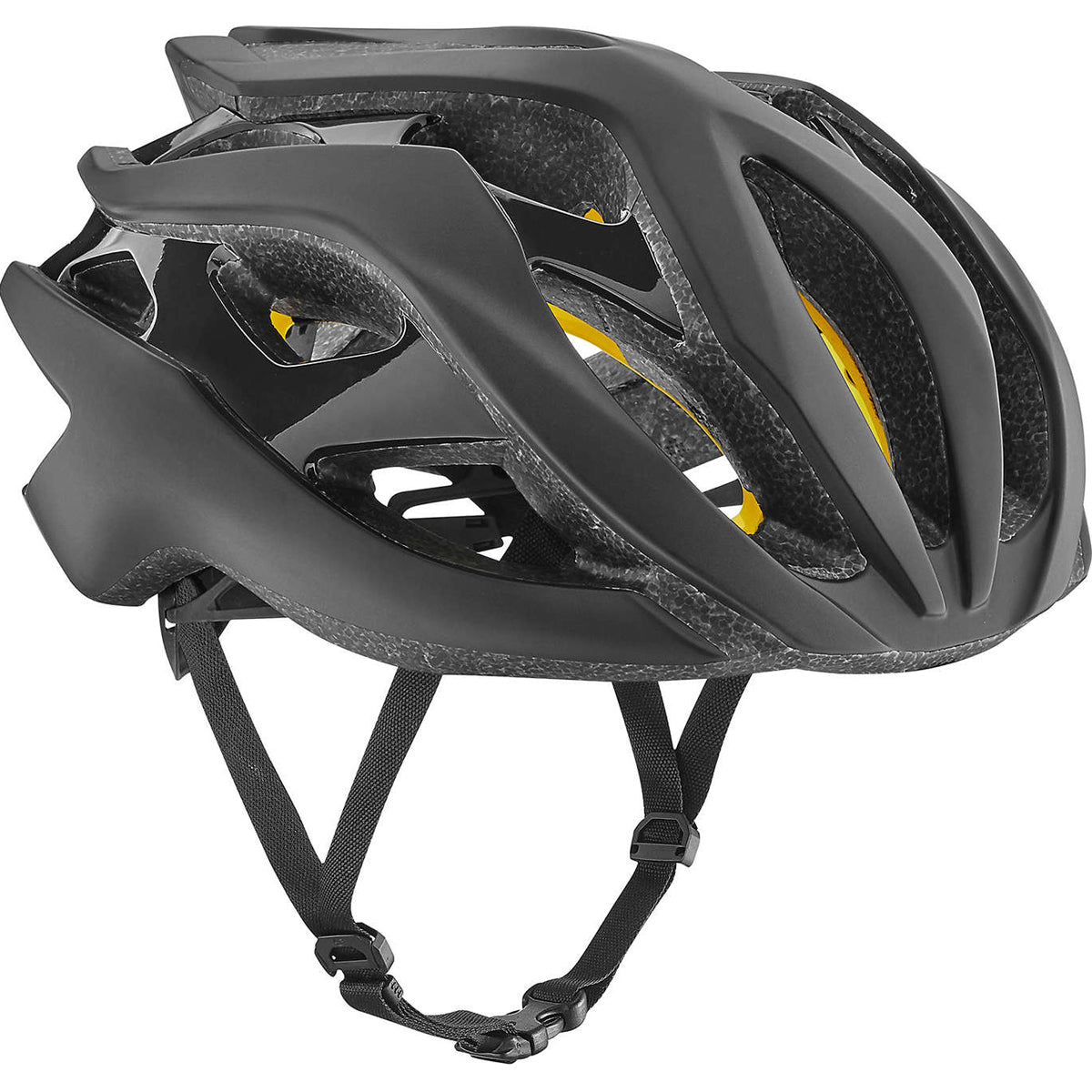 Rev MIPS Helm - Schwarz matt/Schwarz glänzend