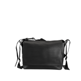 Barbican Cotton Canvas Shoulder Bag - total black