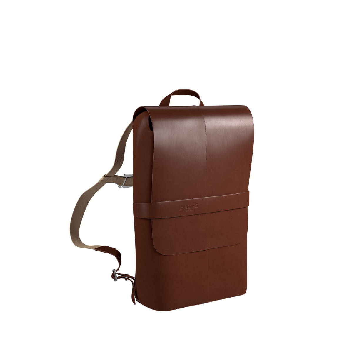 Piccadilly Leather Backpack - brown