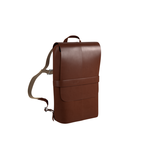 Piccadilly Leather Backpack - brown