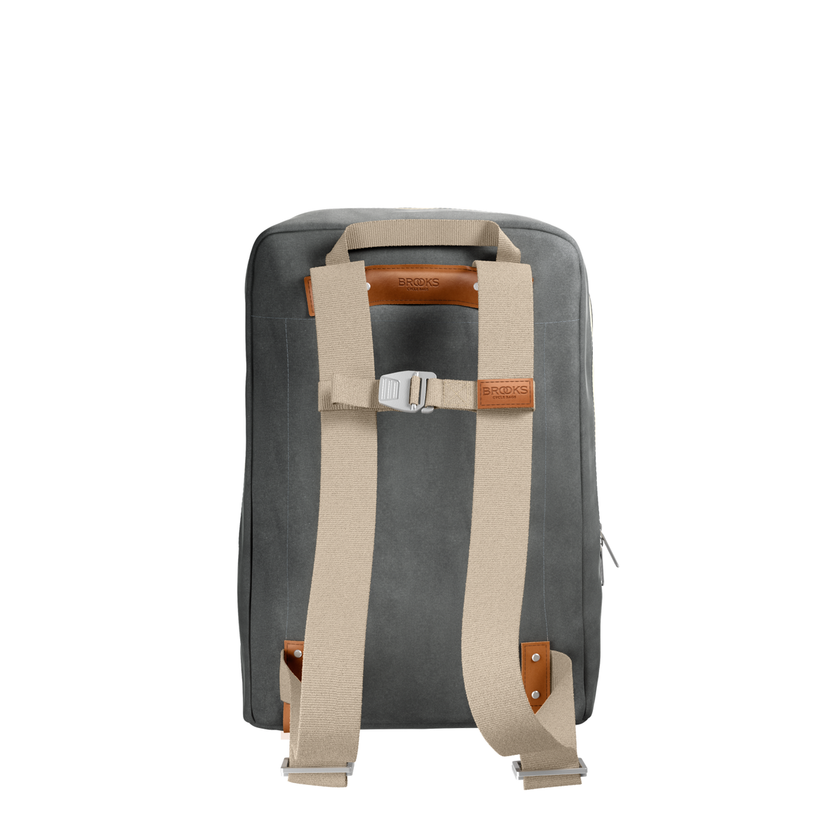 Pickzip Cotton Canvas Backpack 20L - grey/honey