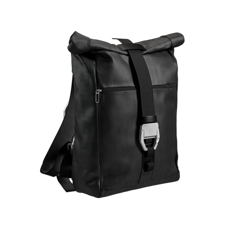 Islington Cotton Canvas Backpack - total black