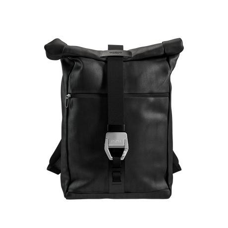 Islington Cotton Canvas Backpack - total black