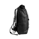 Islington Cotton Canvas Backpack - total black