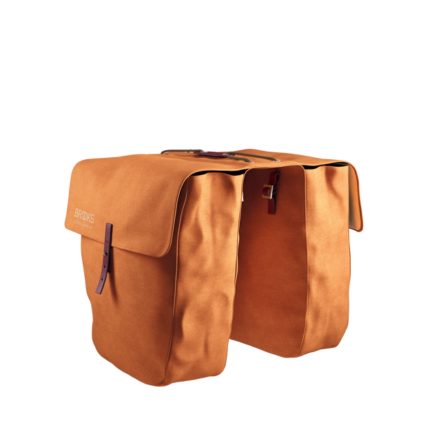 Bricklane Panniers - Goosebeack/Maroon