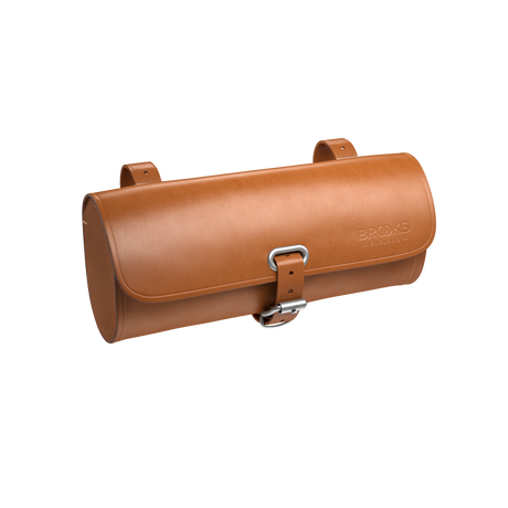 Challenge Leather Saddle Bag - honey
