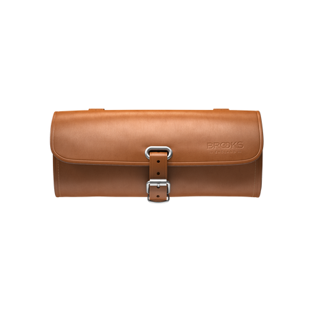 Challenge Leather Saddle Bag - honey