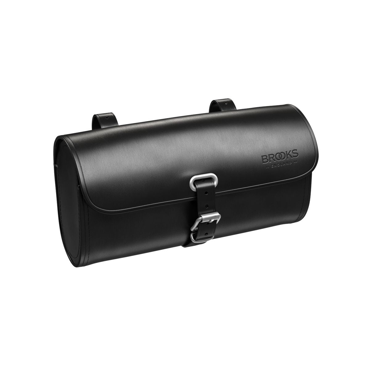 Challenge Leather Saddle Bag Large - black