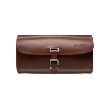 Challenge Leather Saddle Bag Large - brown