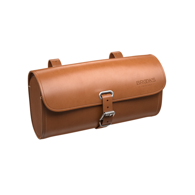 Challenge Leather Saddle Bag Large - honey