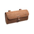 Challenge Leather Saddle Bag Large - dark tan