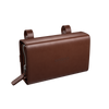 Borsa a tracolla in pelle D-Shape - marrone