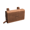 Borsa da sella in pelle D-Shape - Tan scuro