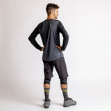 Flow X Long Sleeve Jersey - Anthracite-Black 