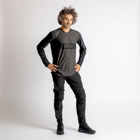 Trigger EVO Long Sleeve Jersey - Anthracite-Black
