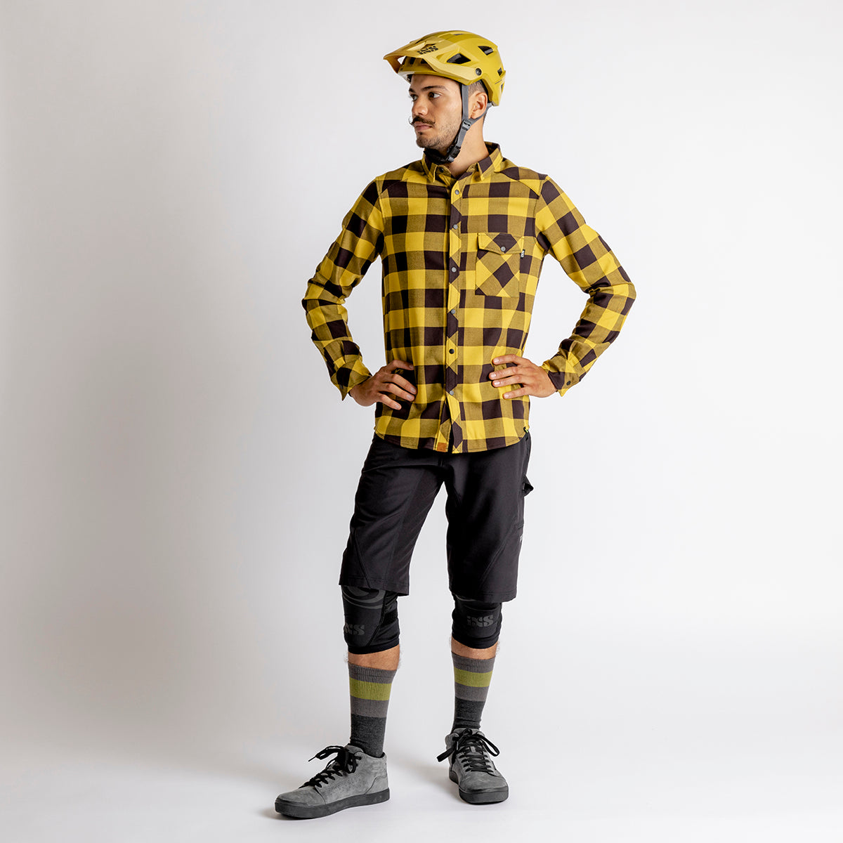 Carve Digger Shirt - Acacia / Black