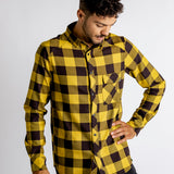 Carve Digger Shirt - Acacia / Black