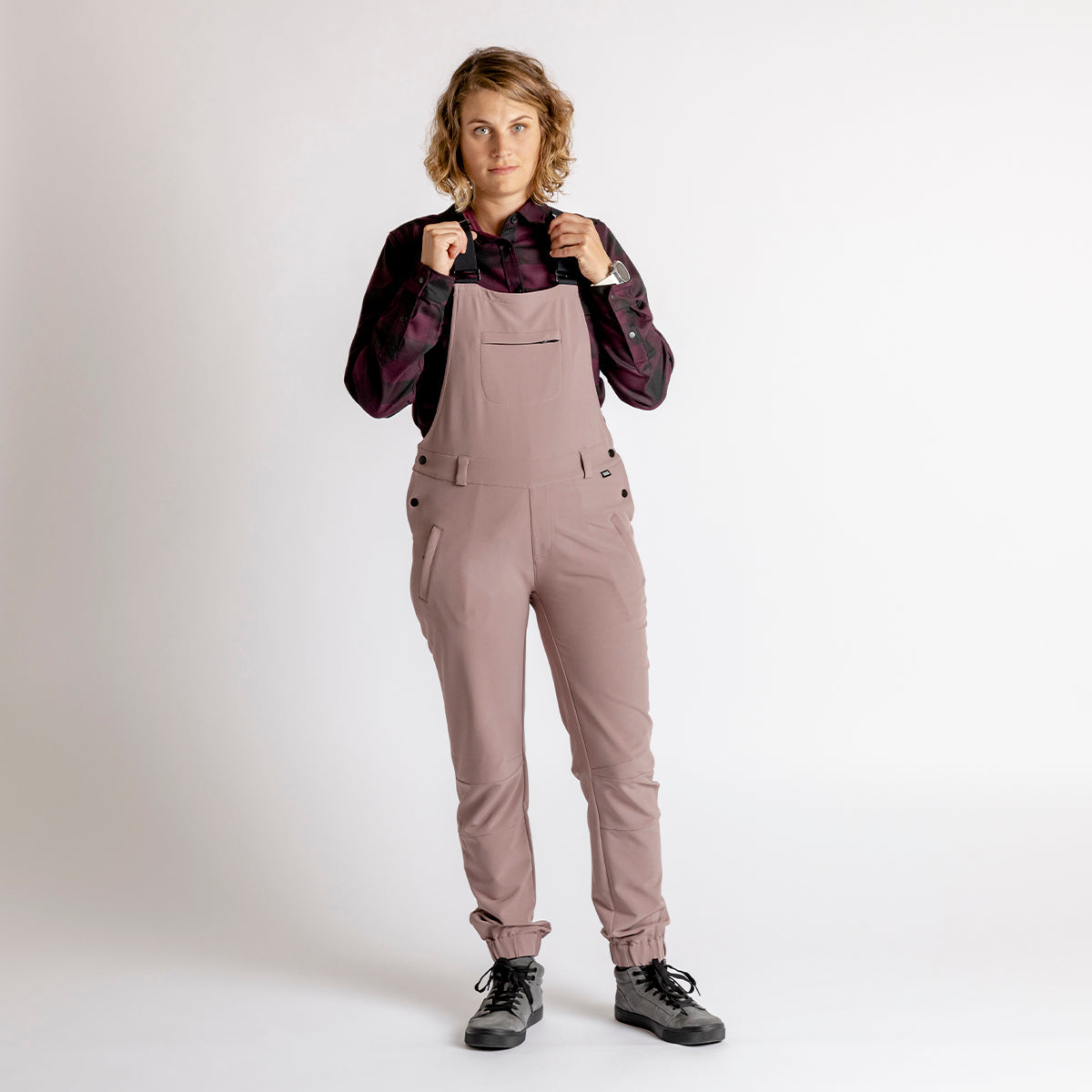 Women's Carve Latzhose - taupe