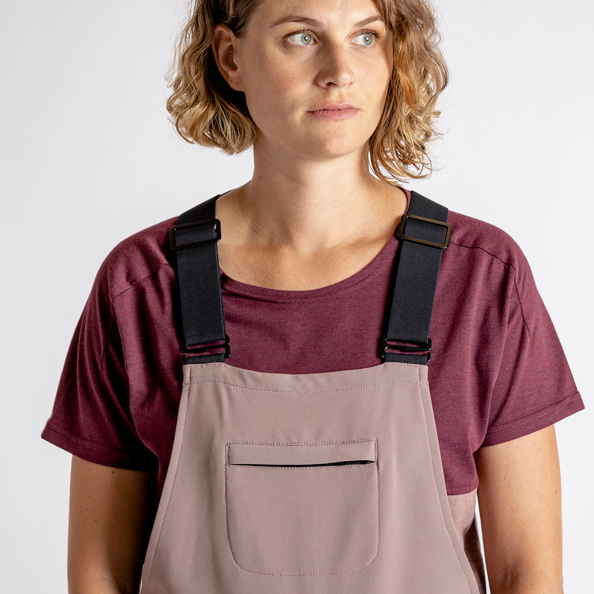 Women's Carve Latzhose - taupe