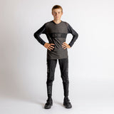 Trigger EVO Kids Long Sleeve Jersey - Anthracite-Black