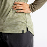 Flow X Long Sleeve Jersey - Olive-Dark Olive