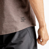 Flow Fade Tech Tee - Coffee 