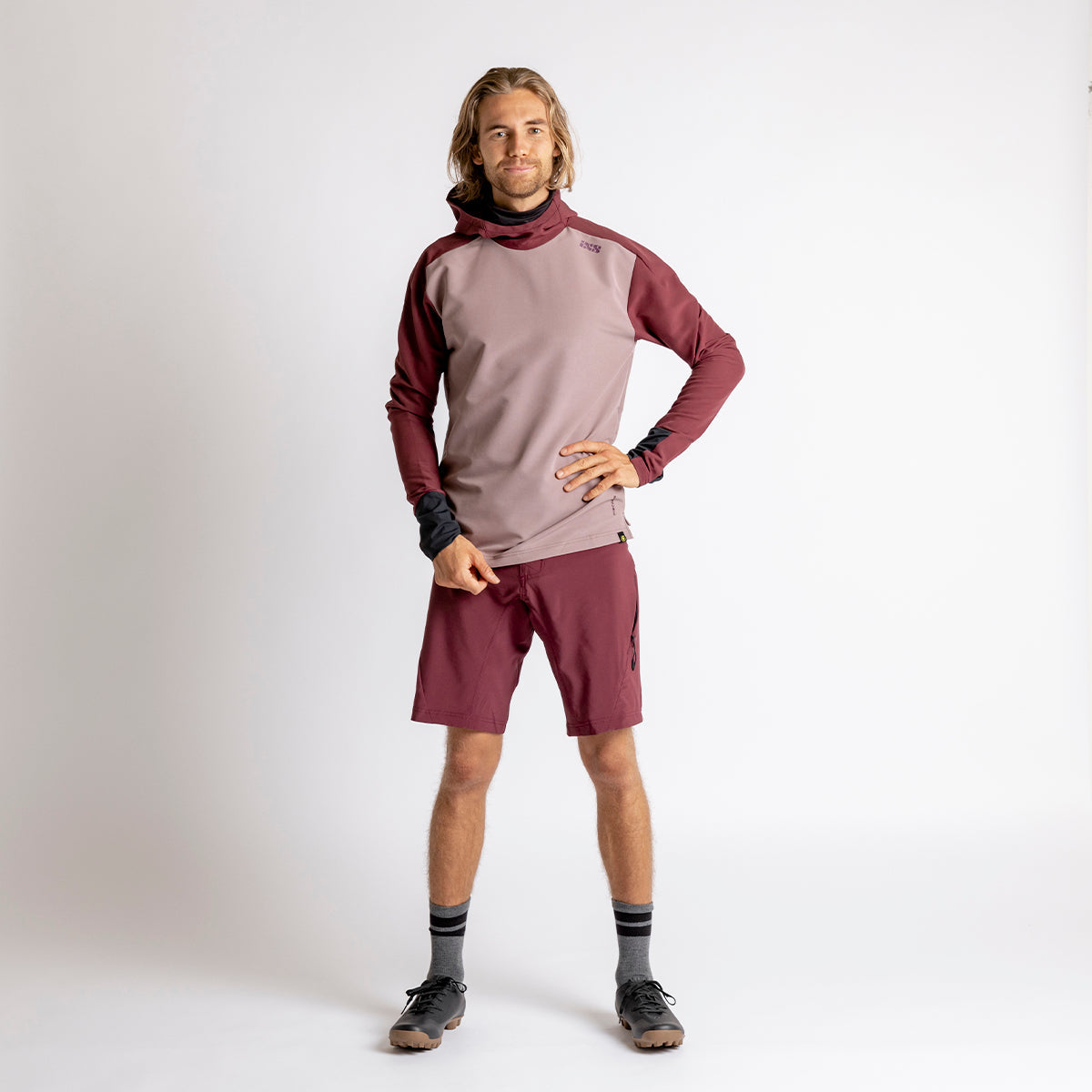 Carve Digger EVO Hooded Jersey - Taupe-Raisin