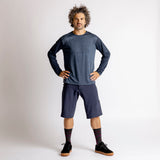 Maglia Flow X a maniche lunghe - Storm-Marine