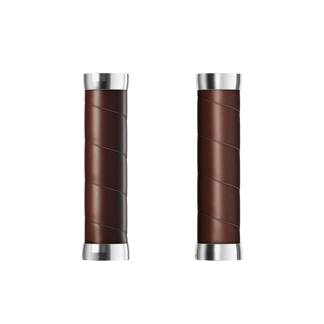 Slender Leather Grips 130/130 - brown