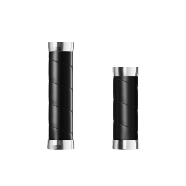 Slender Leather Grips - lang/kurz - black