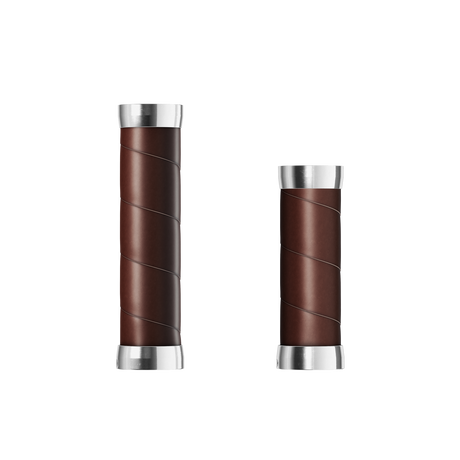 Slender Leather Grips - lang/kurz - brown