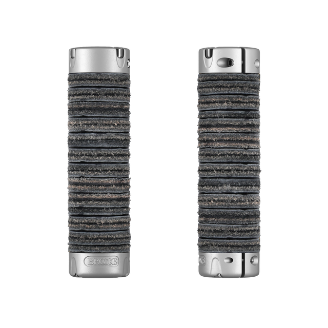 Plump Leather Grips 130/130 - black