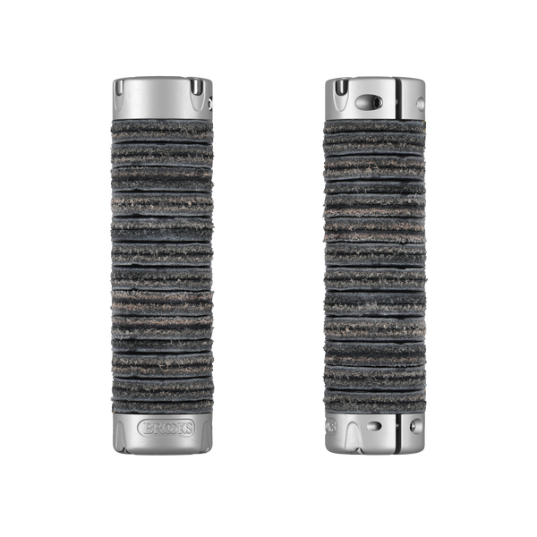 Plump Leather Grips 130/130 - black