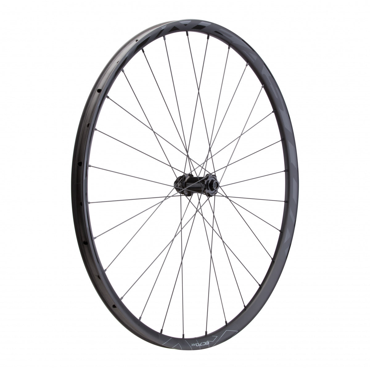 Laufrad EC70 AX Front 700c - 15x100 - Schwarz