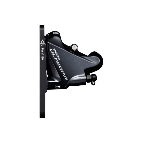 Shimano Ultegra BR-R8170 Bremssattel (schwarz) – Hydraulischer 2-Kolben Flat-Mount Sattel Für 140/160 Mm Scheiben