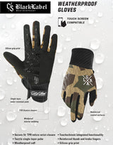 Winter Gloves Splinter Camo